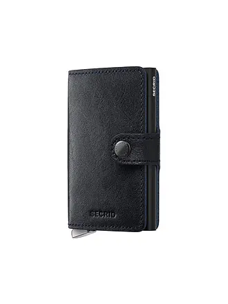 SECRID | Geldbörse PREMIUM MINIWALLET Bordeaux | schwarz